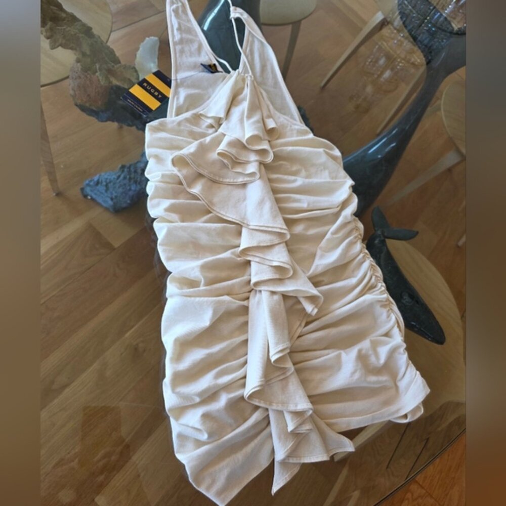 New, Rugby Ralph Lauren, Ruffle Halter Top/ Mini Dress - Picture 7 of 16